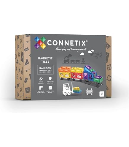 CONNETIX Rainbow Motion Pack, 24 Pieces : Amazon.com.au
